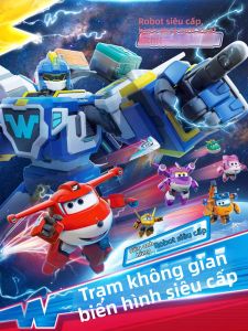 AULDEY | Đồ Chơi Robot Trạm Không Gian Biến Hình