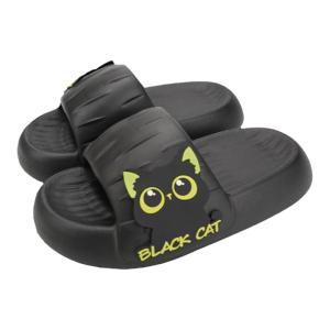 Mens Outdoor Wearable Slippers Summer Indoor Anti-Slip Antibacterial Thick Bottom Wear-Resistant Comfortable Large Size Sandals