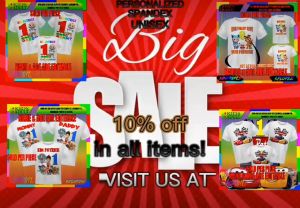 PERSONALIZED AVENGERS 2 BIRTHDAY THEME CUSTOMIZED DESIGN ANY OCCASION SUBLIMATION PRINT WHITE TSHIRT