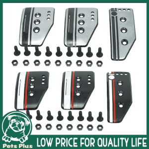 ★Same Day Shipping★ 3pcs Universal Car Pedal Aluminum Alloy Brake Accelerator Pedals Non-Slip Brake Clutch Foot Rest Pad Cover Car Accessories Alloy-Car-Pedal