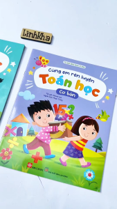 Sách Cùng em rèn luyện Toán học - Cơ bản Nâng cao - cho trẻ 3 đến 9 tuổi - Đinh Tị