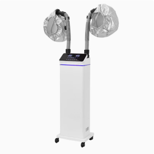 Ultrasonic 03 Mist Biochemical Instrument Hair Steaming Machine Salon Rose Caviar Hair Care Device Head Cover Style