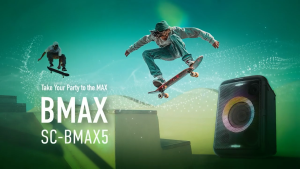 [𝐅𝐑𝐄𝐄 𝐃𝐄𝐋𝐈𝐕𝐄𝐑𝐘] PANASONIC SC-BMAX5 PORTABLE ONE BOX SPEAKER BMAX5 SC-BMAX5WW-K