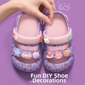 Floral Crystal Girl Childrens Summer Princess Sandals Slip Resistant