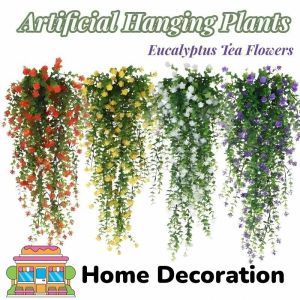 Artificial Flowers Ivy Vine Fake Foliage Flower Hanging Leaves Garland Plant Home Garden Wedding Decor