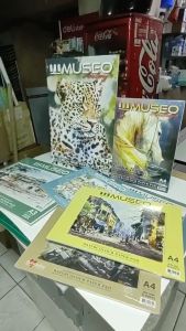 PPKK สมุดวาดภาพสีน้ำ มูเซโอ Museo Academys Watercolour Paper Pad ร้อยปอนด์ วาดรูป A4 A3 A2 สีขาว ผิวเรียบ+ผิวหยาบ(Rough & Smooth) 200 g/m2 15 แผ่น เหมาะกับสีน้ำ สีโปสเตอร์ ดินสอสี สีเทียน