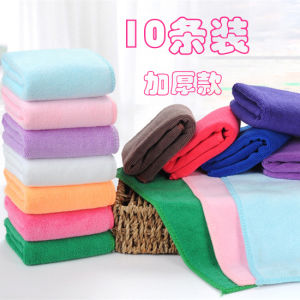Thickened Kitchen Absorbent Non-shedding Towels Oil-resistant Furniture Home Floor Cleaning Tools Small Towels Scouring Pad