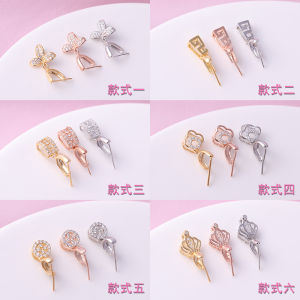 จี้เงินแท้ 925 พร้อมหัวเข็มขัดไข่มุก เครื่องประดับแฟชั่น DIY ทำมือ เครื่องประดับแฟชั่นใหม่ เครื่องประดับแฟชั่น