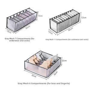 Home Mesh Division Underwear Storage Box Set