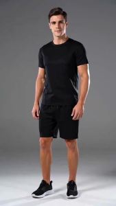 2026 New Fashionable Hot selling Mens Set Casual Sports Set Printed Short Sleeve Set Mens T-shirt+Shorts Fitness Shorts