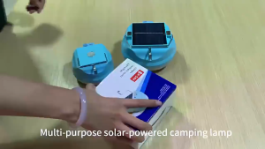 Gaya Baru 600W lampu camping tenaga surya Portabel lampu tenaga surya outdoor lampu tenda camping IP67 Tahan Air lampu usb Multi-fungsi lampu emergency led tahan lama