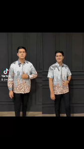 Kemeja Batik Modern Pria Dewasa Lengan Panjang Pendek Jumbo Terbaru Premium Quality