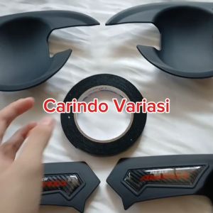 Outer Cover Pintu Mobil All New Avanza Veloz 2012 - 2021 Hitam Doff