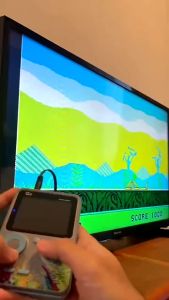 BFF 24SS Mini 500 in 1 Game Console Retro FC Handheld Gameboy Mini Game Machine Gaming Konsol permainan tangan