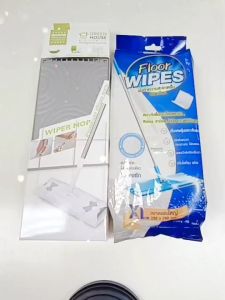 [พิเศษซื้อ 1 แถม 1] SK MAX ทิชชู่เปียก ผ้าทำความสะอาดพื้น ผ้าเปียกถูพื้น ผ้าแห้งถูพื้น เก็บฝุ่นและเส้นผม (จำนวน 1 ห่อ 35 แผ่น)