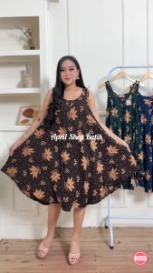 DASTER YUKENSI PAYUNG JUMBO MOTIF ROSAK KEKINIAN TERBARU DRESS WANITA CANTIK PIYAMA TIDUR LONGGAR