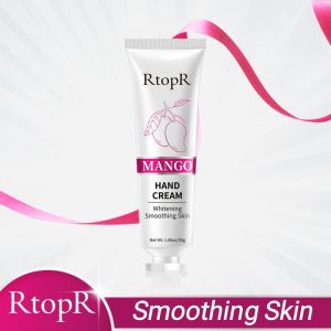 RtopR 3PCS Mango Whitening Antibacterial Firming Moisturizing Hand Cream Deep Repair Skin Nourish Improves Dry Skin Care Health Cream