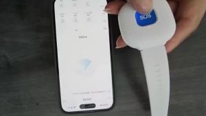 Tuya Smart WiFi Wireless SOS Panic Button Watch Emergency Call Button for Seniors Kids Patients Safety Alert & Assistance Home