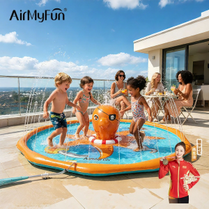 Water Play Game Pad for Outdoor Fun
