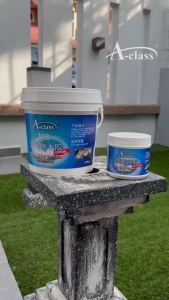 A-CLASS WATERPROOF ADHESIVE 308 TRANSPARENT WATERPROOF GLUE 500G 4KG 10KG GAM KALIS AIR LUTSINAR PAINT SEAL LEAKING REPAIR PAINT BATHROOM COATING 透明防水胶