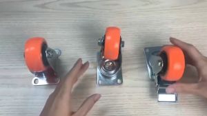 3 Inch Flight Case Caster Wheel Swivelmute Double Shaft Pu Caster Wheel: A Comprehensive Guide