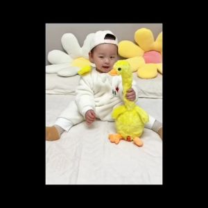 Mainan bebek bisa musicdancingrekamLED murah