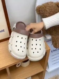 UoMeAi Sandal Baim Pria Dengan Desain Trendy Sandal Kodok Pria Sandal pasangan EVA