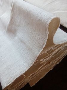 Cotton Handwoven Rural Cloth Batik Dyed Fabric