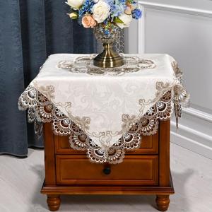 Lace Dust-proof and Decorative Cover American Style Tablecloth