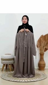 Couple Lebaran 2024 Benecia Bahan Shakila Baju Set Suami Istri Kekinian Simple Elegan