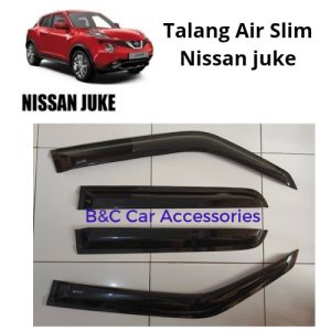 Talang Air/Side Visor Slim Nissan Juke 2011 up