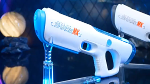 【Imomoto Baby】Fully Automatic Pulse Water Gun High-Pressure Rechargeable Toy Gun Swimming Pool Watergun Toy For Kids