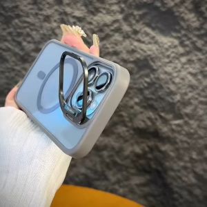 ✨รุ่นใหม่.ส่งจากไทย24ชม✨เคสไอโฟน 11 เคสไอโฟน 13 เคสอะคริลิกใสหรูสำหรับ Magsafe สำหรับ iPhone 15 14 13 12 11 Pro Max Plus พร้อมเลนส์ป้องกันเคสชาร์จไฟได้ไร้สายแม่เหล็ก