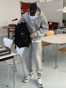 DAVID&ME | Casual Fashion Autumn Tracksuit Hooded Zippered Loose