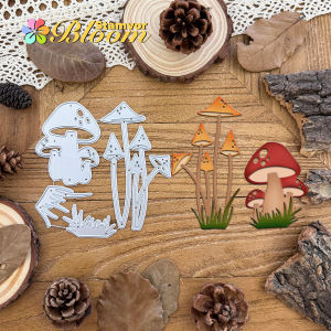 Original Autumn Lovely Layers Mushrooms Metal Cutting Dies Scrapbooking Decorative Embossing