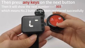 Restaurant Pager System Wireless Calling System for Customers Restaurant  Waiter Service System with 1 Watch Receiver5 Waterproof Call Buttons