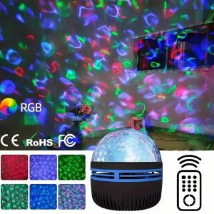 LED Galaxy Projector Light Colorful Galaxy Sky Projector Bedroom Night Light Kids Room Decoration Christmas Party Decoration