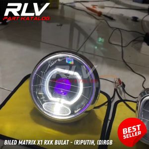 Lampu Depan Vixion Old Lama Rx King 2008 Scorpio Bulat Custom Biled Biled