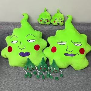 Gối nhồi bông anime Jujutsu Kaisen đồ chơi nhồi bông hình điêu khắc cát hài hước búp bê nhỏ gối đệm ghế