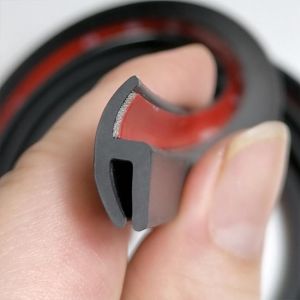 2M Karet Pelindung Kaca Depan Mobil Universal Strip Segel Karet Mobil 18Mm Karet Lis List Kaca Mobil