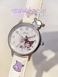(SG Seller) ZGO Sanrio Cinnamoroll Children Watch Water Resistant Kids Student Watch Hello Kitty Kuromi Girl Gifts