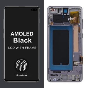 Màn Hình LCD Thay Thế Màn Hình AMOLED Samsung S10 Plus G975F/G975U/G975W Với Khung Số Hóa Cảm Ứng Tương Thích Với S10+