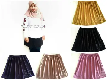 Shop Mini Skirt Muslimah Murah online Lazada .my