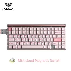 AULA | AULA Hero 75 HE 3-Mode Magnetic Switch Gaming Keyboard RGB Backlit 75% Layout 8KHz Polling Rate With 8000mAh Ultra-Large Battery