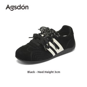 Agsdon | New Ballet Style Thick Sole Arch Support Athletic Training Shoes