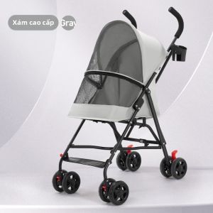Xe Đẩy Thú Cưng Nhẹ Có Thể Gấp