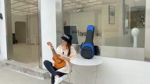 Túi Đựng Đàn Ukulele Oxford 600D Chống Thấm Nước Với Miếng Đệm Dày 20mm Chống Sốc Concert/Soprano/Tenor Vỏ Đàn Ukulele Màu Sắc Tùy Chọn