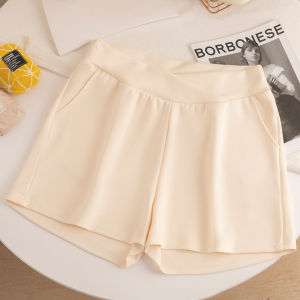 Angel Mommy ~ Shorts for Pregnant Women Summer Thin Outwear Low Waist Wide Leg Leisure Pants Loose Bottoming Track Pants