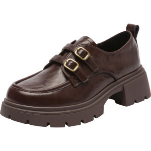 DUSTO | Thick Heel Loafer Shoes Vintage Autumn New Design
