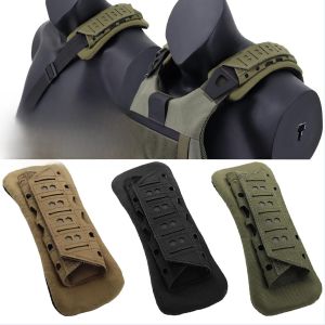 เสื้อกั๊กแท็คติกส์ระบายอากาศได้ดีพร้อมแผ่นรองไหล่แบบป้องกันการลื่นและดูดซับแรงกระแทกที่ได้รับการตัดด้วยเลเซอร์